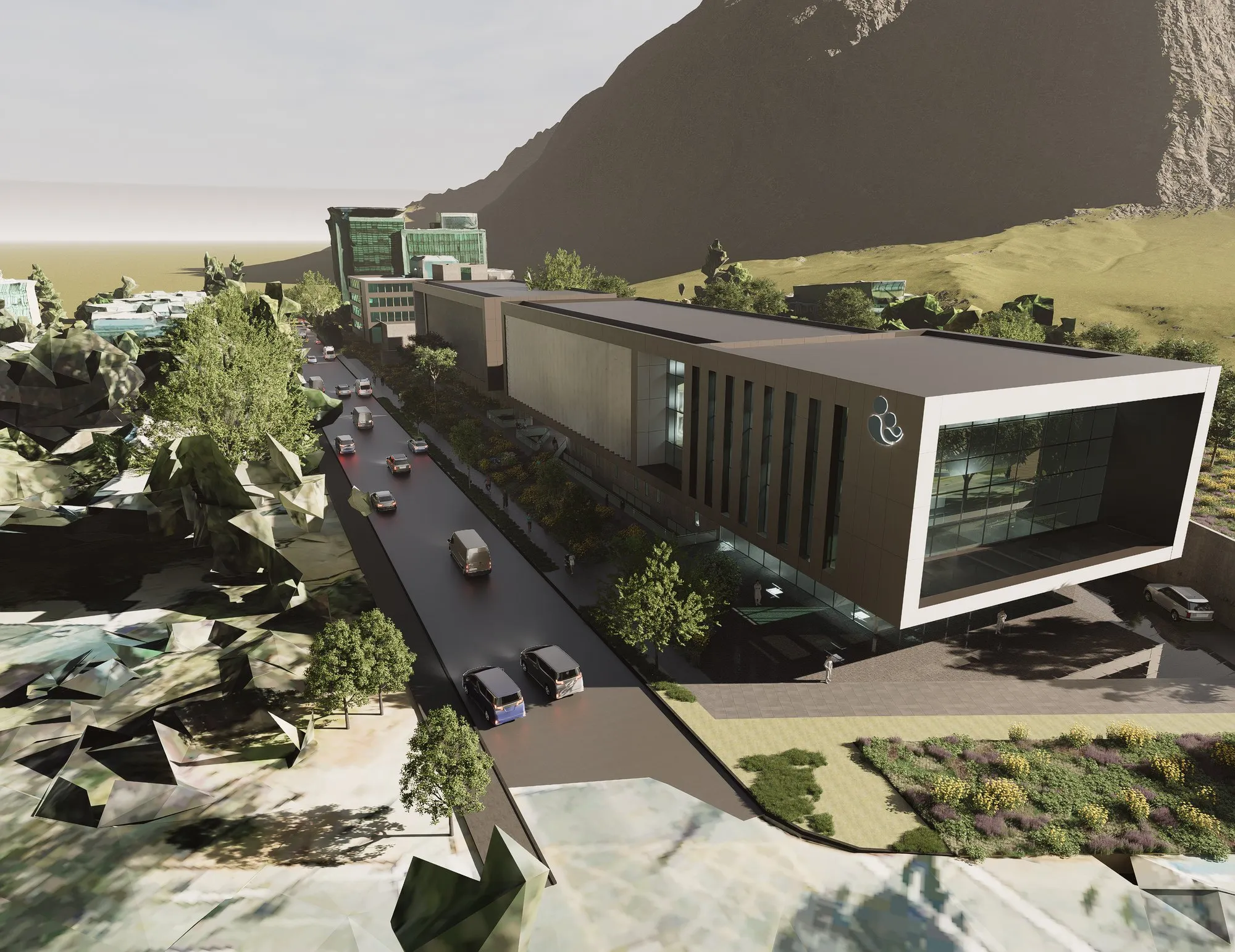 Render arquitectónico Indisa · Moreno·Sosa
