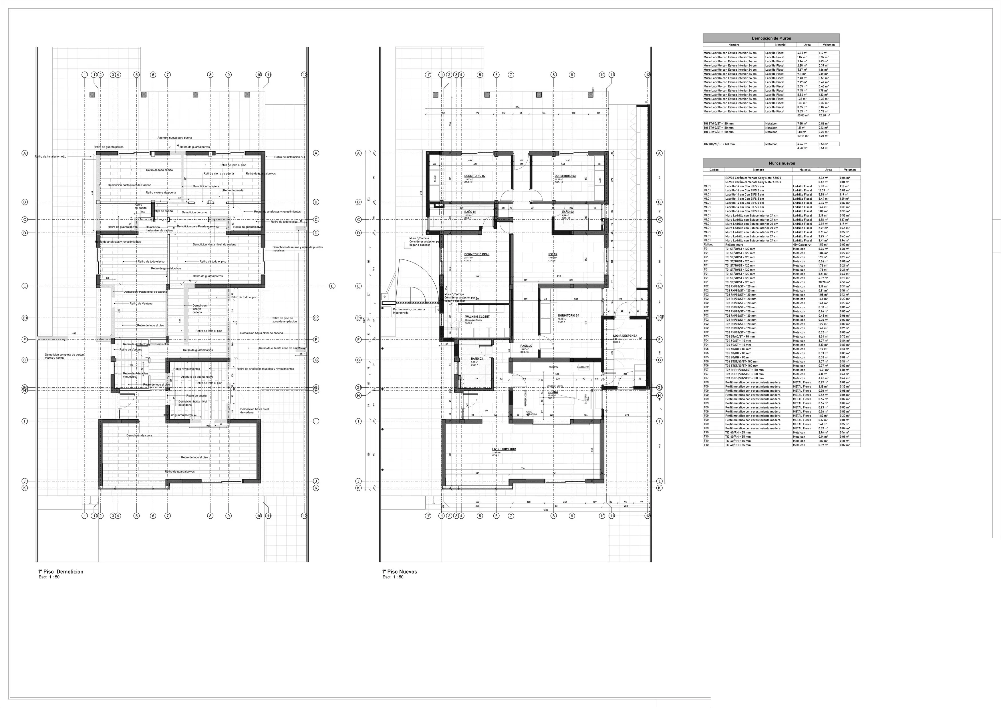 Corcolenes House — Drawings 2