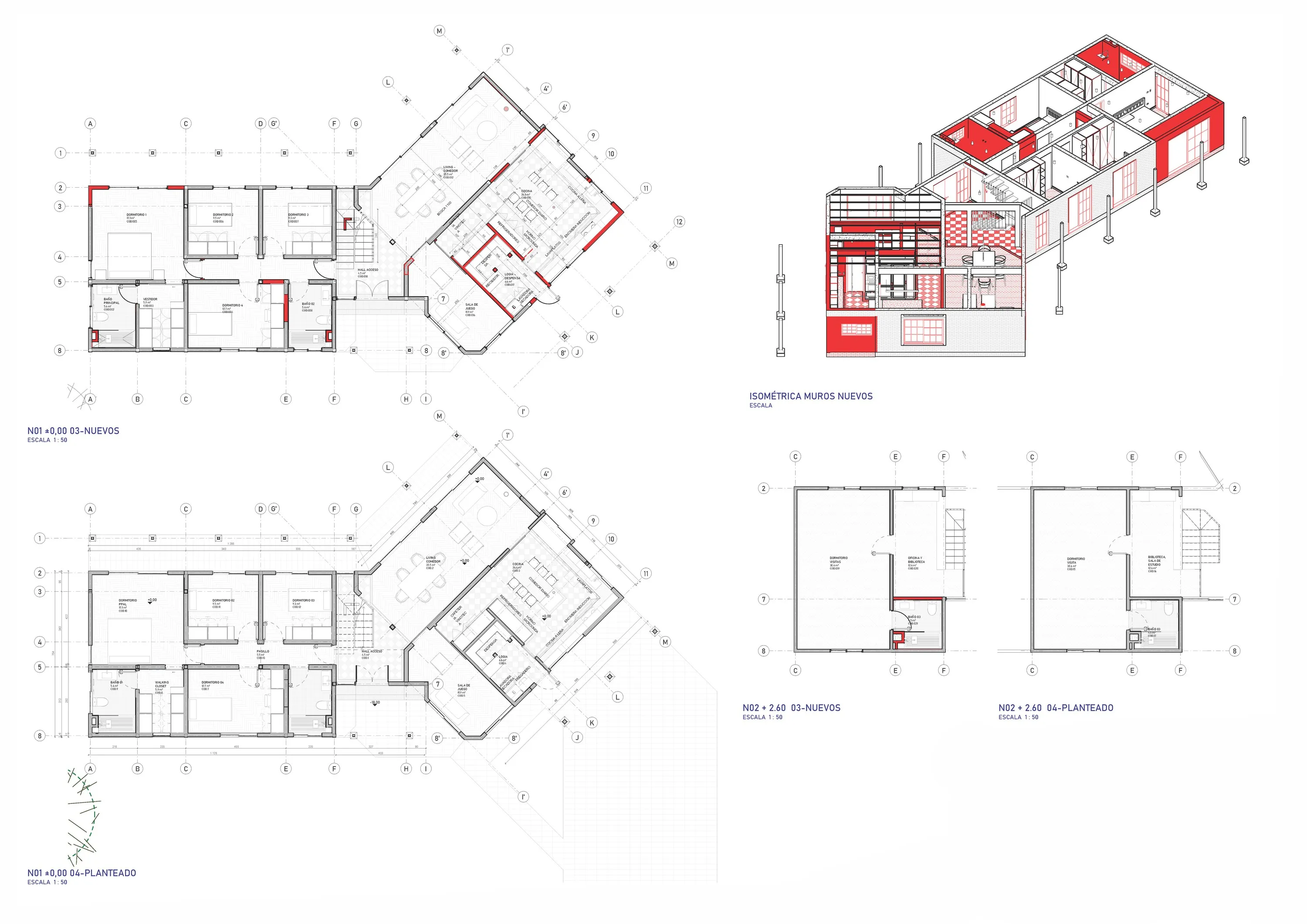 Calle Larga House — Drawings 3
