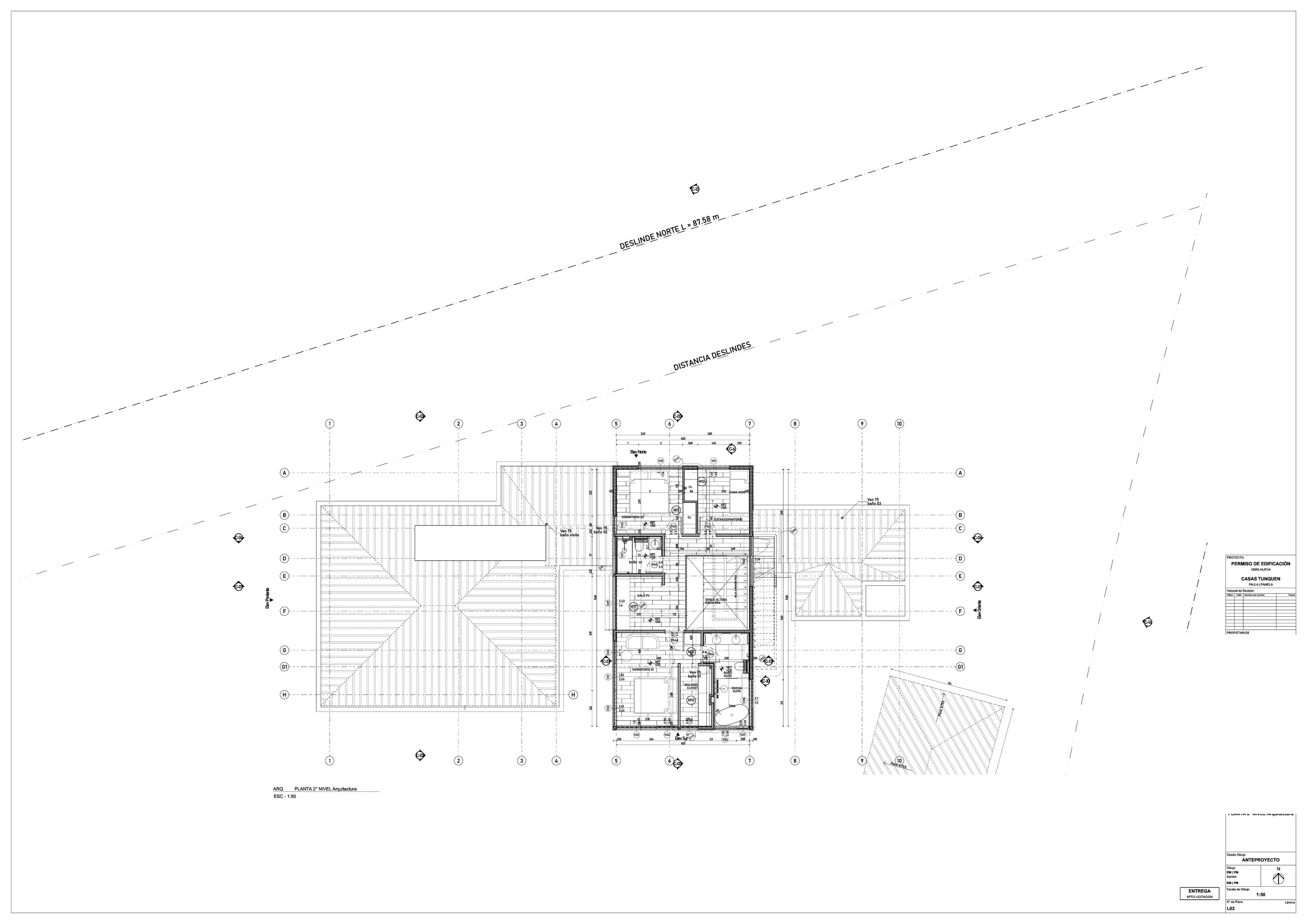 Tunquén Houses — Drawings 2