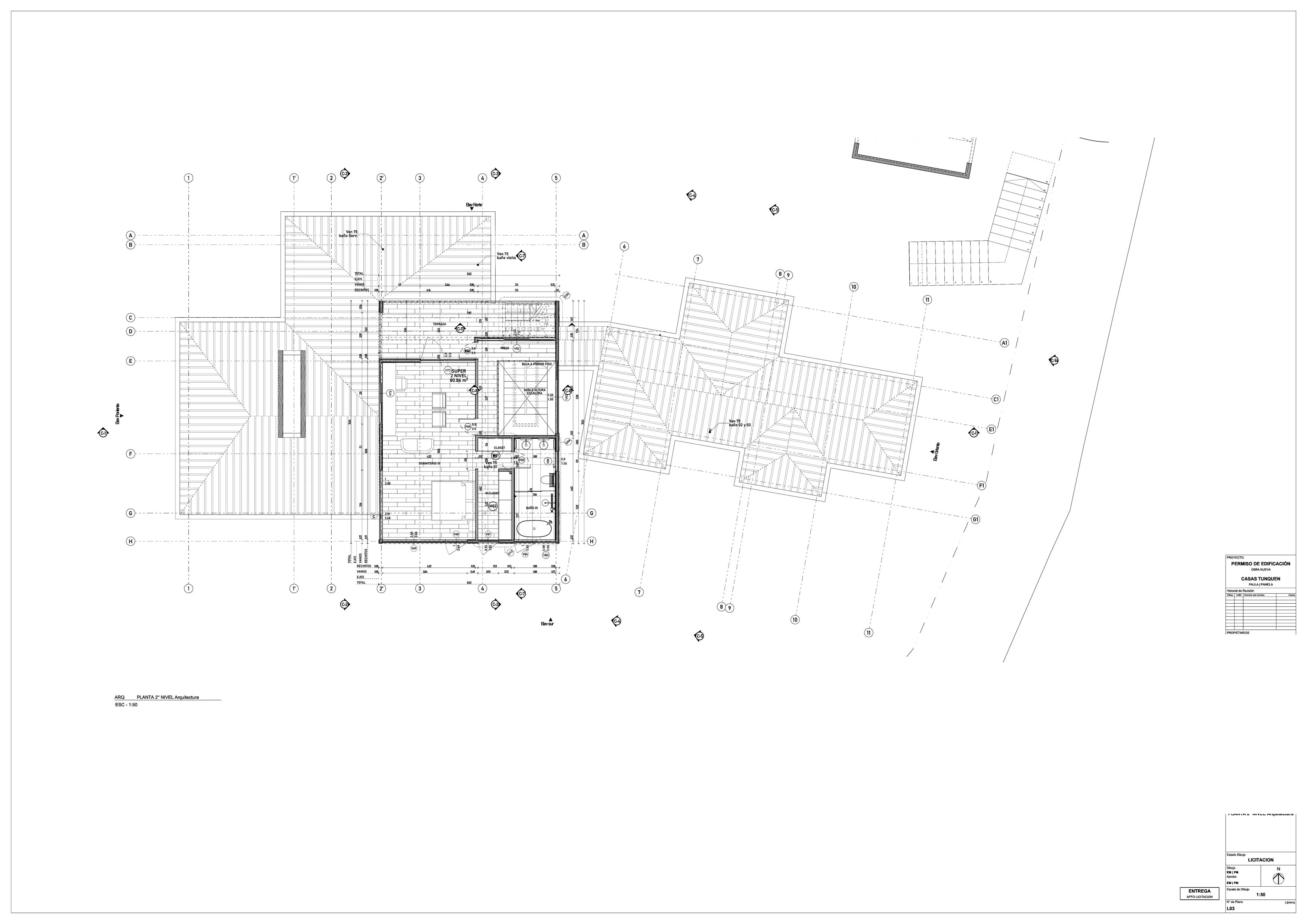 Tunquén Houses — Drawings 6
