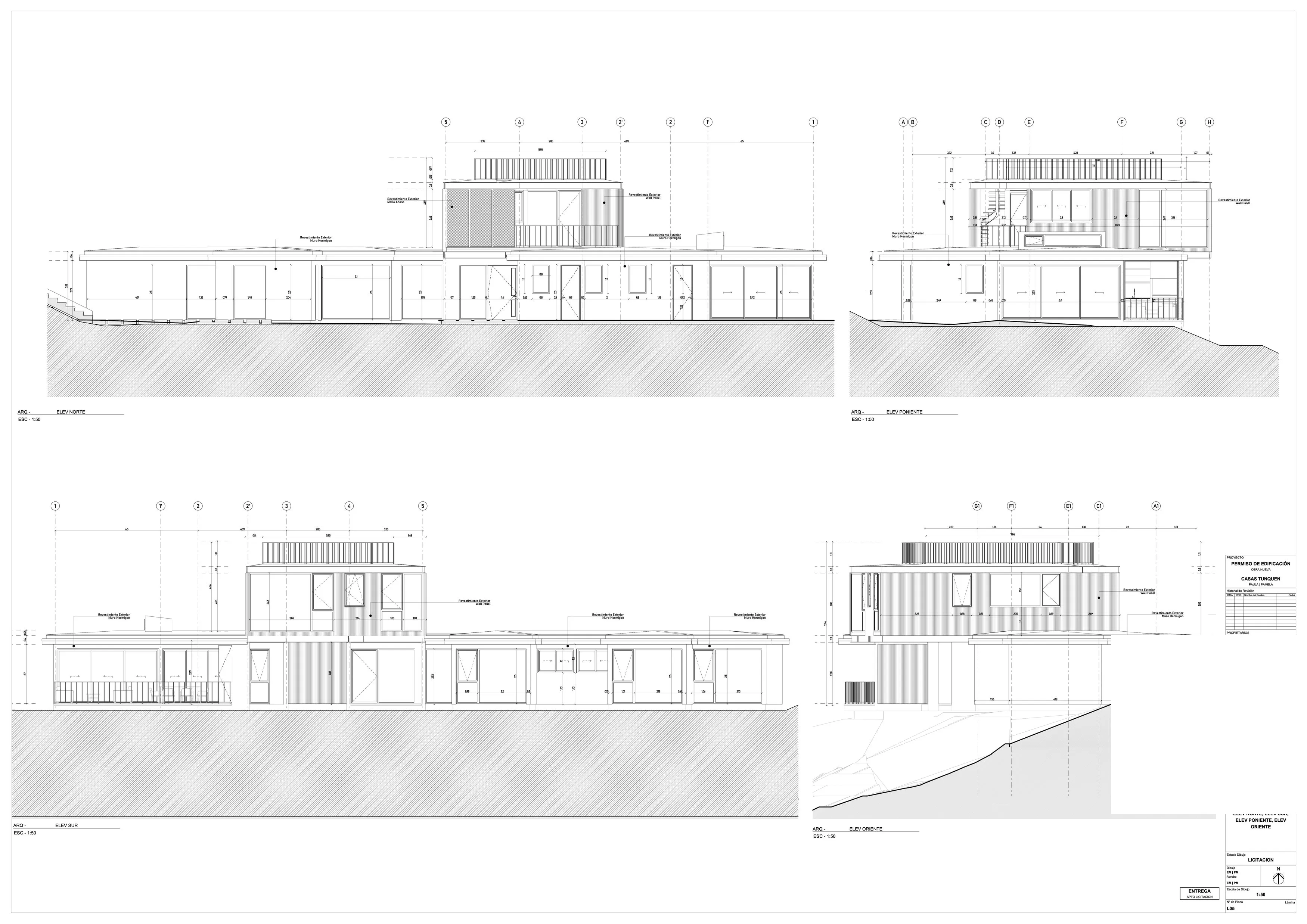 Tunquén Houses — Drawings 7