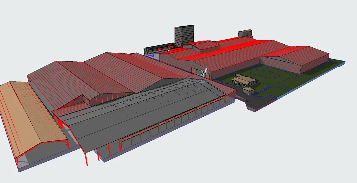 Chilepanel — Modelo 3D